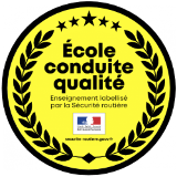Logo École conduite qualité Logo École conduite qualité